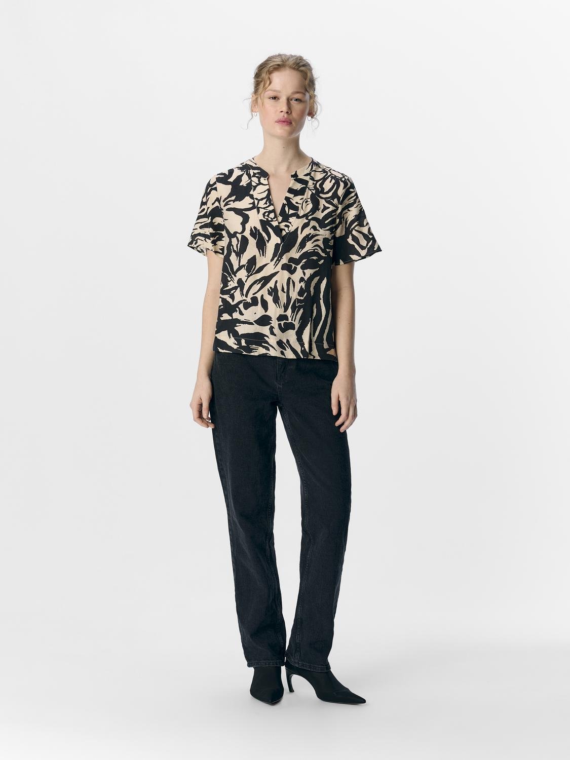 OBJKARINA Top - Sandshell - VERO MODA & VILA Bergvik